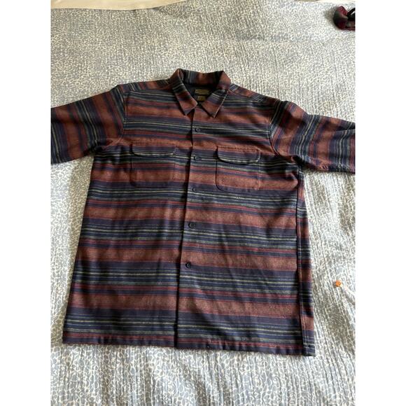 Rare Pendleton Board Shirt Size L Purple Blue Striped Size L Men’s - Picture 1 of 5